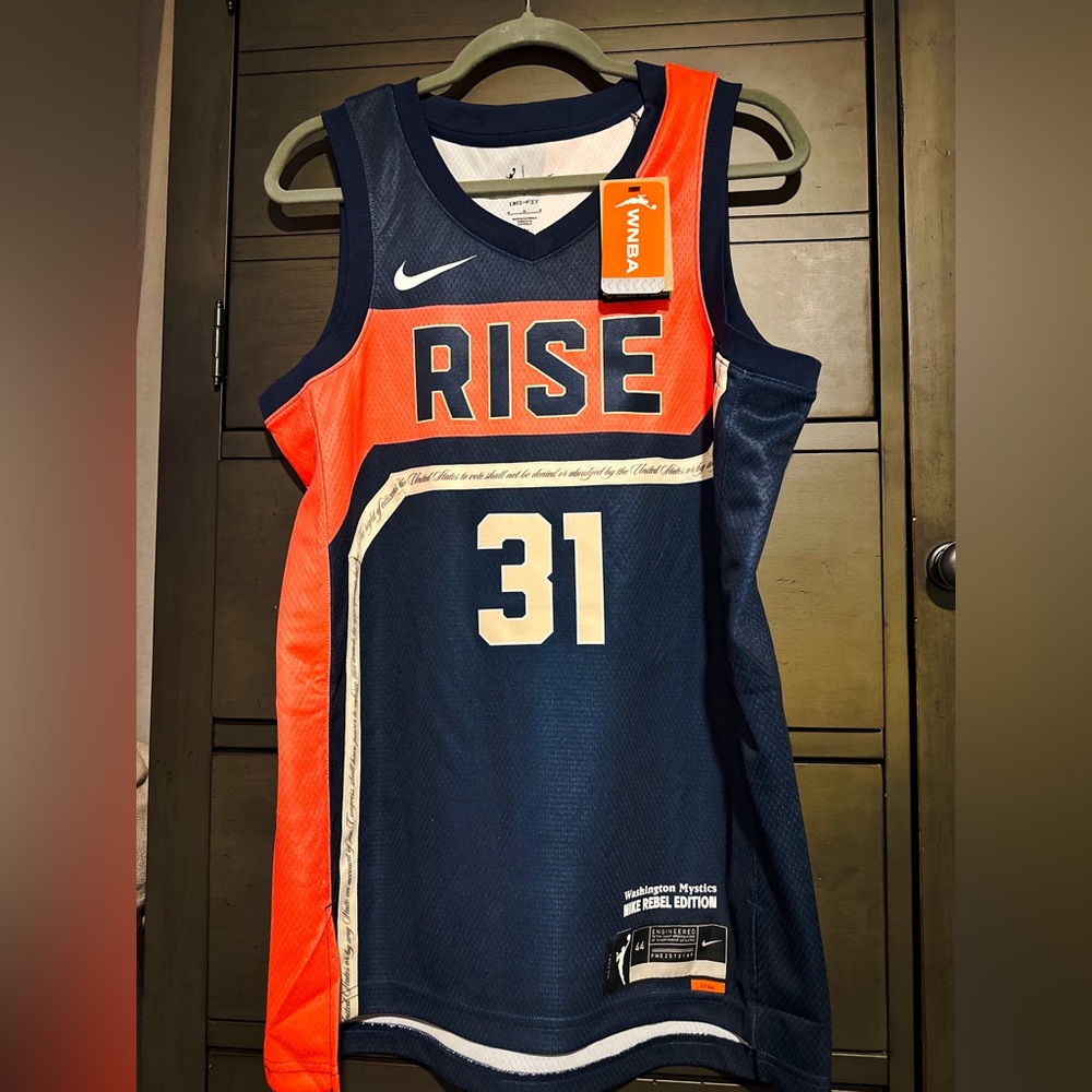 NIKE WNBA Washington Mystics - #31 Tina Charles - Voting Rights Rebel Edition